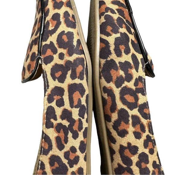 MIA Niles Leopard Print Pointed Toe Flat Womens Size 6 - Picture 10 of 13